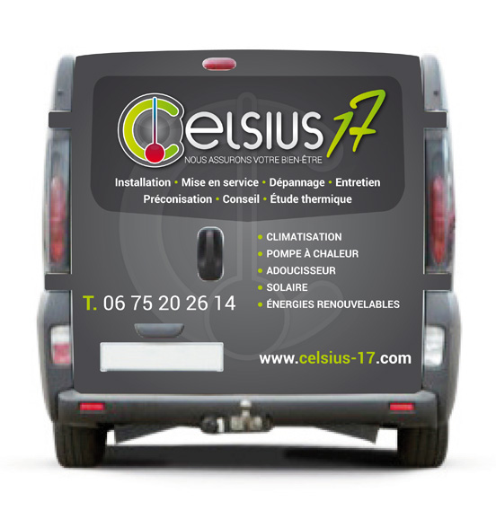 Camion Celsius17 vue arrière